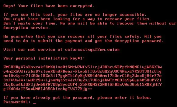 Bad Rabbit ransomware