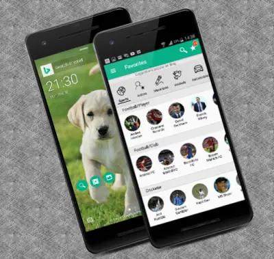 Microsoft Garage Favorites Lock Screen Android App