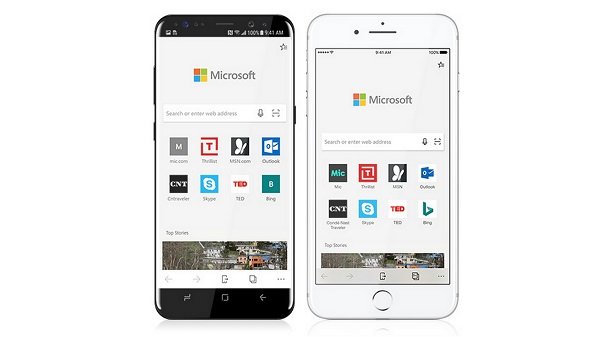 MS Edge For Android and IOS