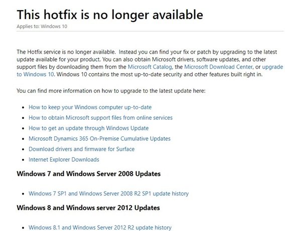 hotfix