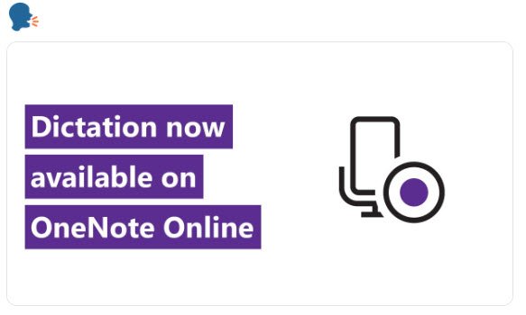 Voice Dictation in Microsoft OneNote Online