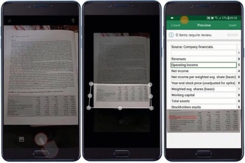 Excel Will Now Let You Convert A Photo Table Into A Spreadsheet