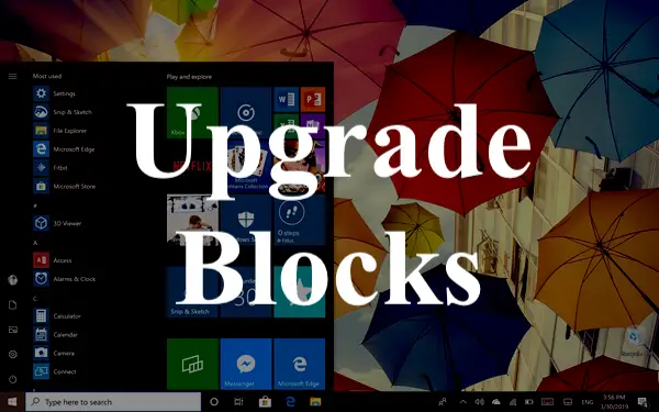 Upgrade Blocks for the Windows 10 May 2019 Update