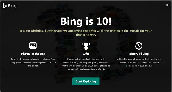 Bing is 10 Rewards