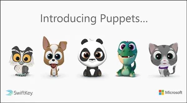 Puppets to SwiftKey