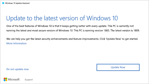 Microsoft Fixes Windows 10 Update Assistant Vulnerability