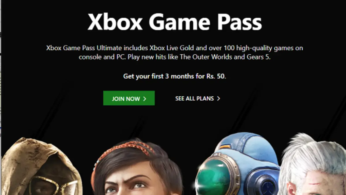 game pass xbox offer