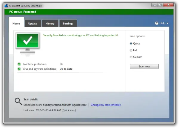 Microsoft Security Essentials support to end on 14 January 14