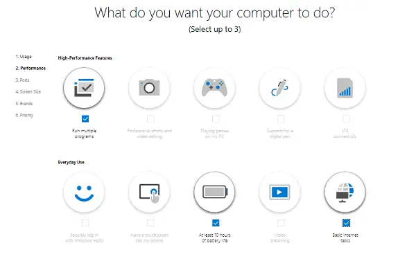 What do you want the computer to do