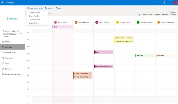 Microsoft Teams Bookings