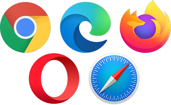 browser logos