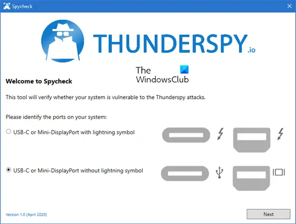 Check if your PC is vulnerable to the Thunderspy attack