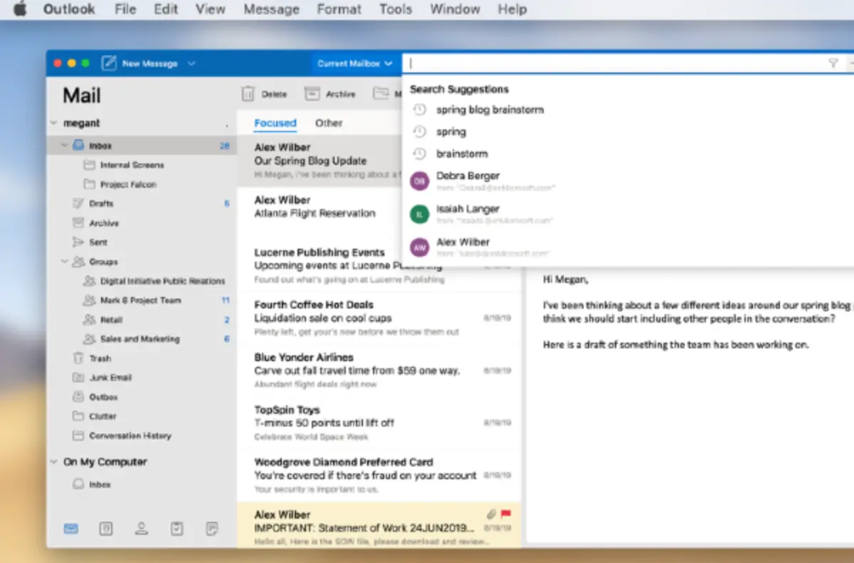 how to add another outlook account on mac