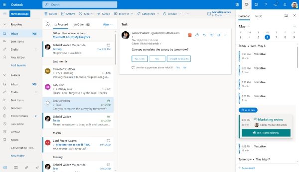 Outlook & Teams integration deepens