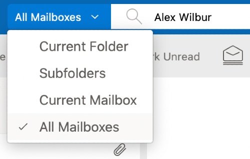 Outlook for Mac Unified Inbox