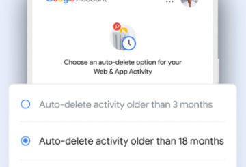 Google Auto-Delete Data