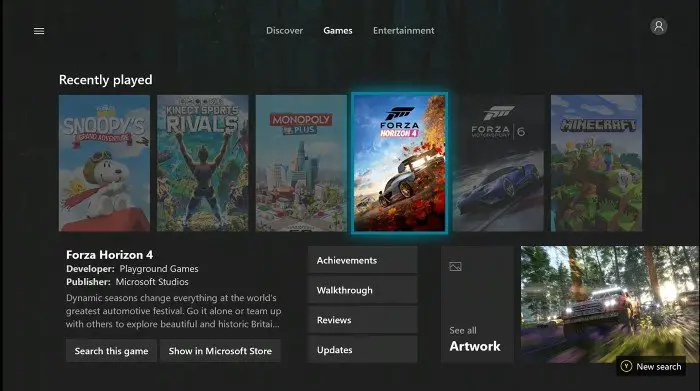 Microsoft Bing for Xbox