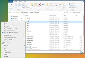 Windows Terminal Preview 1.1