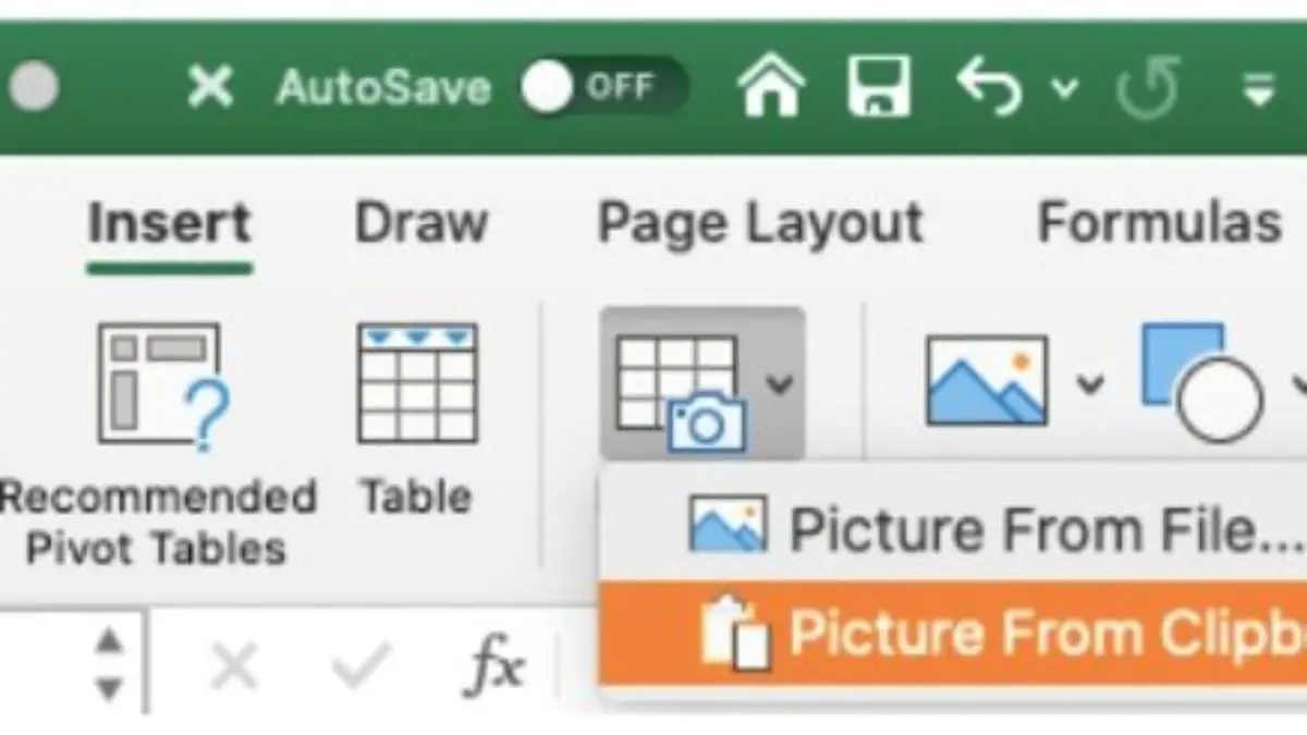 excel for mac functionality