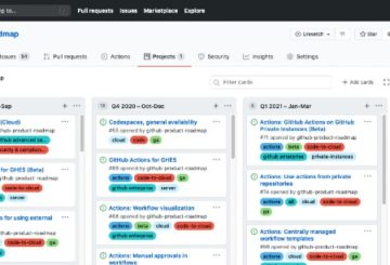 GitHub public roadmap