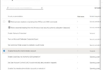 Microsoft Secure Score for Devices