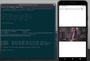 Firefox for Android LAN attack
