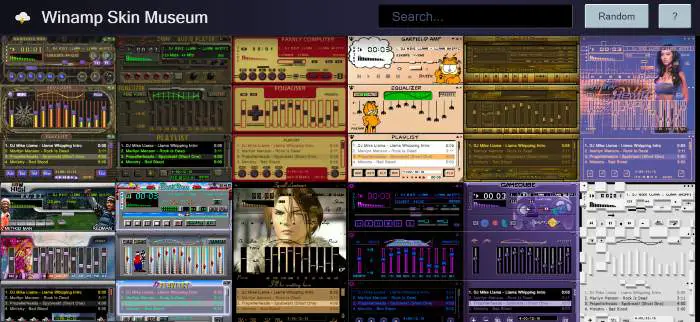 custom winamp skins best 90s