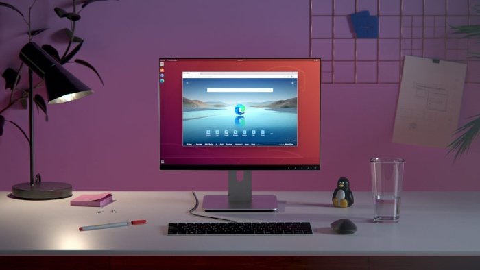 microsoft edge linux now