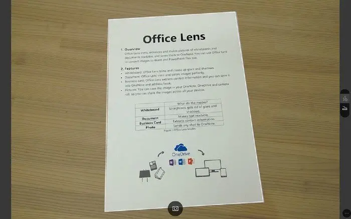 Office Lens Windows 10