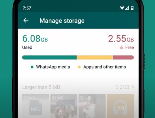 WhatsApp Storage ManagementWhatsApp Storage Management