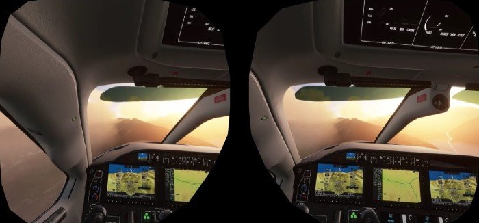 Microsoft Flight Smulator in VR is something special