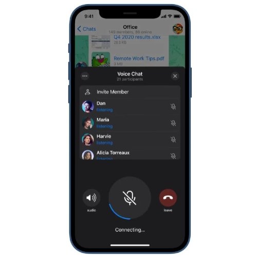 Telegram Voice Chat