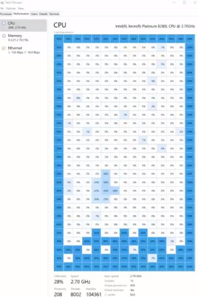 Windows 10 Task Manager Tetris