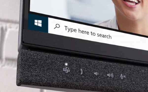 Dell monitors feature dedicated Microsoft Teams button