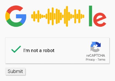 Google Audio reCaptcha