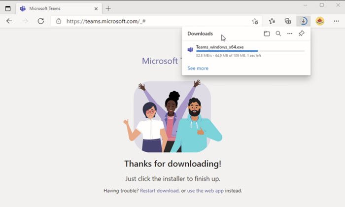 Microsoft Edge Downloads Flyer
