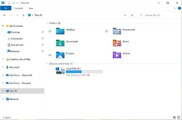 Windows 10 New Icons