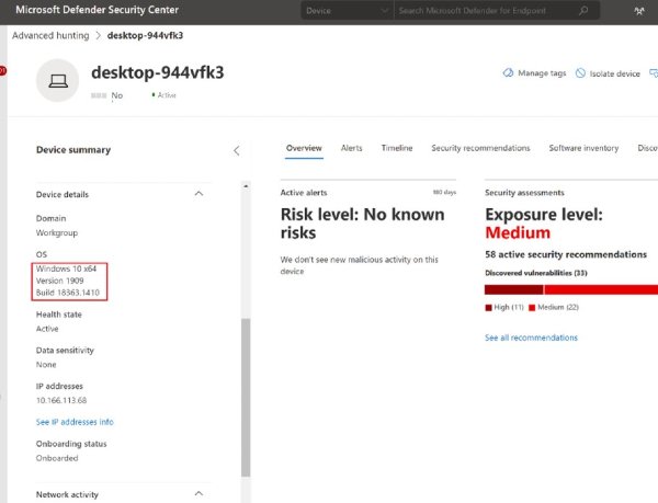 Microsoft Defender Endpoint Windows 10 Arm