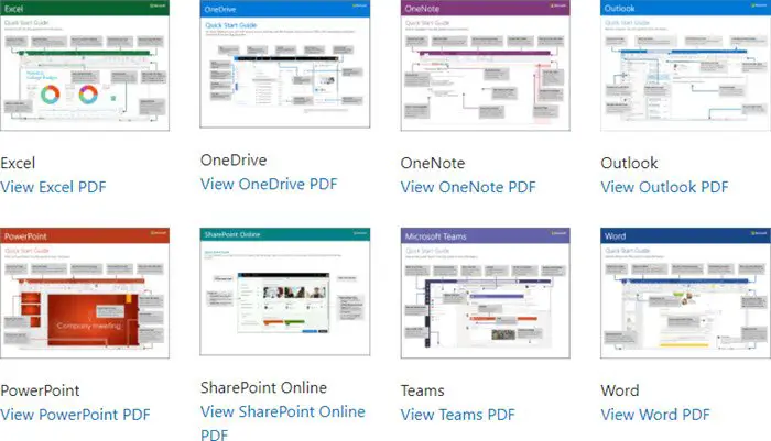 Office 365 Quick Start Guides