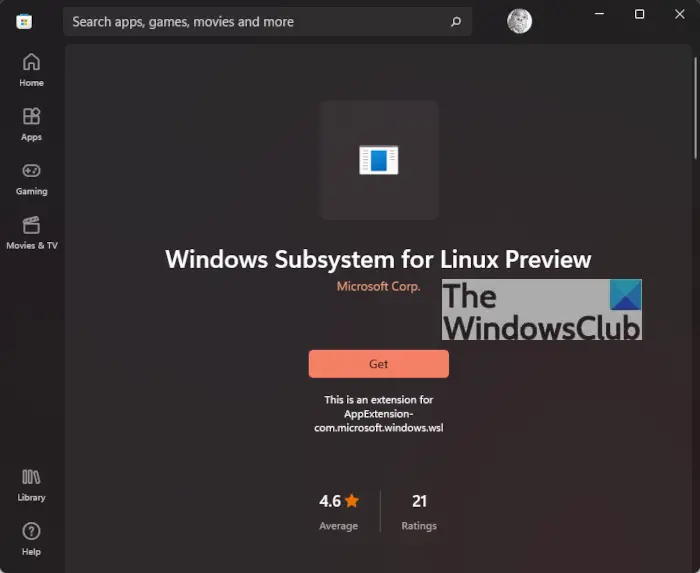 Windows Subsystem for Linux