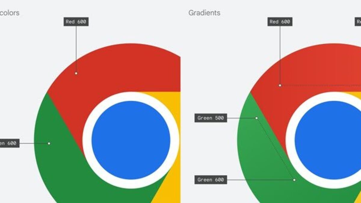 new google chrome icon reveals flatter look and finer proportions