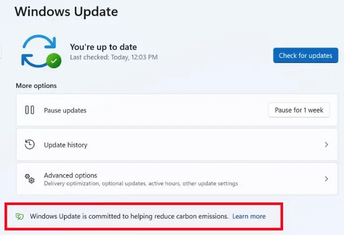 Windows Update Cleaner Energy