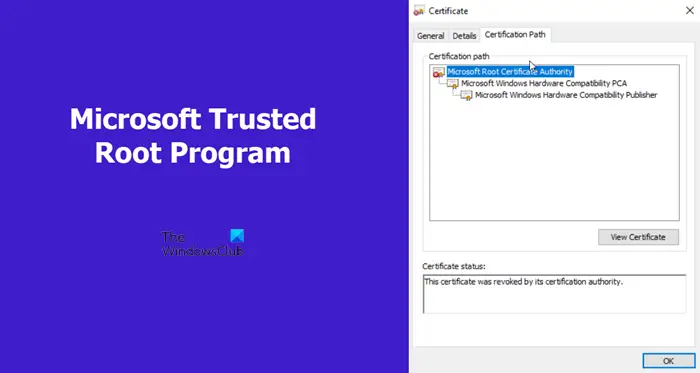 Microsoft Trusted Root Program