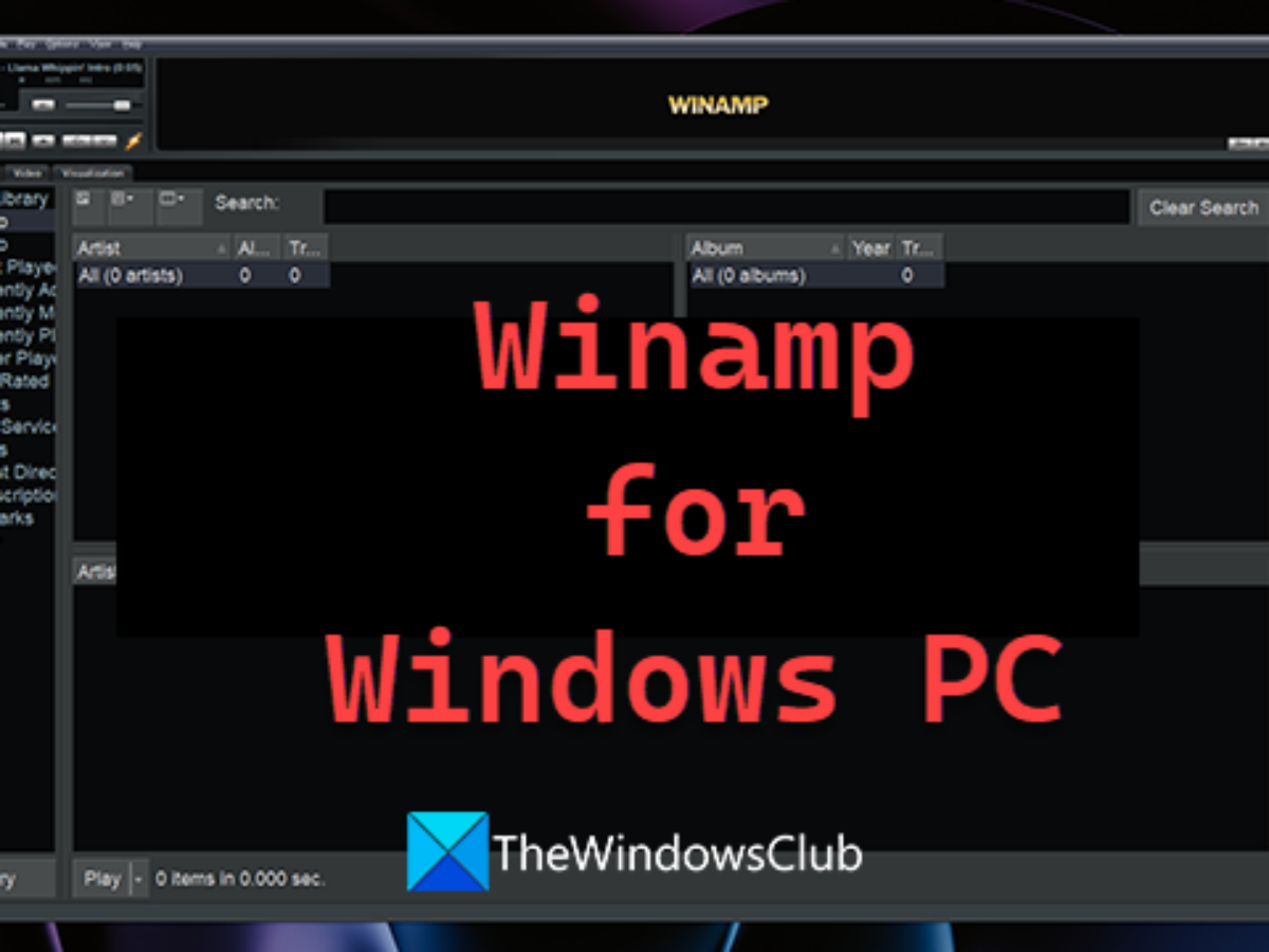 Winamp For Windows Pc Is Now Available For Download