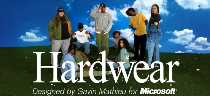 Microsoft launches HARDWEAR clothing collection