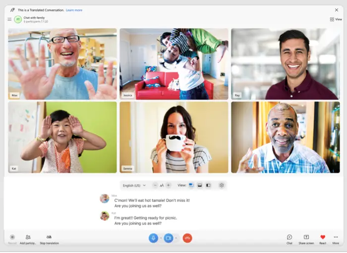 Skype has been updated with new themes and features