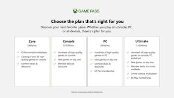 What is Xbox Game Pass Core that will replace Xbox Live Gold