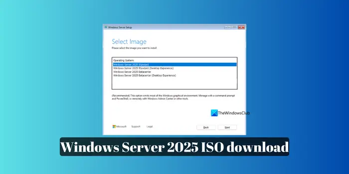 Windows Server 2025 Download