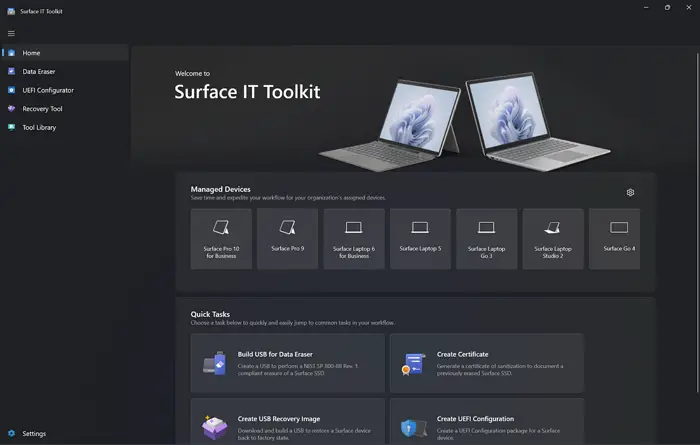Surface IT Toolkit