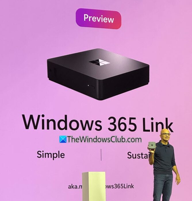 Windows 365 Link mini-PC